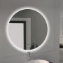 Specchio da bagno Cassiopea Ø60cm LED di illuminazione decorativa Emuca