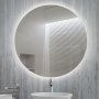 Specchio da bagno Cassiopea Ø60cm LED di illuminazione decorativa Emuca