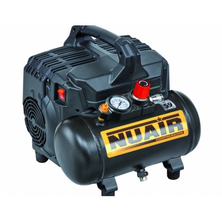 pistone senza olio Compressore silenzioso SIL-TEK + NUAIR 1Hp 6L