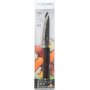 acciaio inox verdure coltello 13,5cm serie Osaka forgiato manico in legno granadillo 3 Claveles