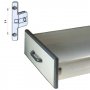 Box 8 cassetto anteriori regolabili intoppi nickel "Supra" Cufesan