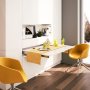 Linee guida per Posto + 39 tavolo allungabile per alluminio anodizzato acciaio cucina o domestico Emuca