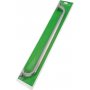 Kit maniglia doccia in plastica bianca Orfesa + tubo estensibile in acciaio inox 175-210 cm + maniglia / portasciugamani 55 cm i