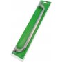 Kit maniglia doccia plastica bianca Orfesa + tubo inox allungabile 175-210cm + maniglia/portasciugamani 45cm ottone cromato