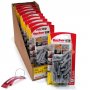 500 ancoraggi Fischer SX 5x25 - box 10 blister 50 unità