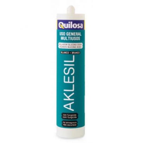 L'acido silicone Aklesil bianco Quilosa