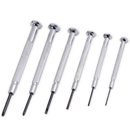 colore misto 2 5 mm set di attrezzi per orologiai di precisione set di cacciavite piatto scanalato 0,5 mm VILLCASE Set di cacciaviti per orologiaio da 9 pezzi colore misto 2 5 mm set di attrezzi per orologiai di precisione set di cacciavite piatto scanalato 0,5 mm VILLCASE Set di cacciaviti per orologiaio da 9 pezzi