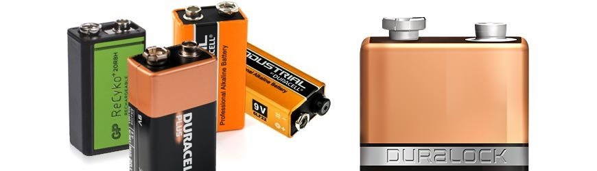 Negozio online di Batteria Da 9 Volt