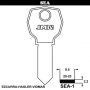 Security Key SEA-1 model staal