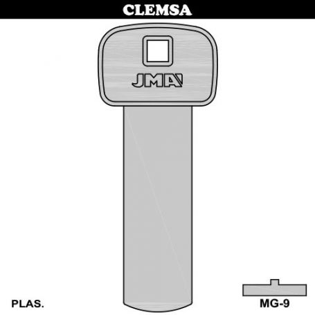 ▷ Kopen 8 Mod magneten sleutel MG9 JMA | Bricolemar