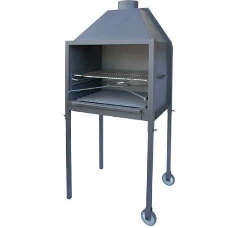 Barbecue Bell 800 met 3 hoogtes en wielen 33.703 Flores Cortés