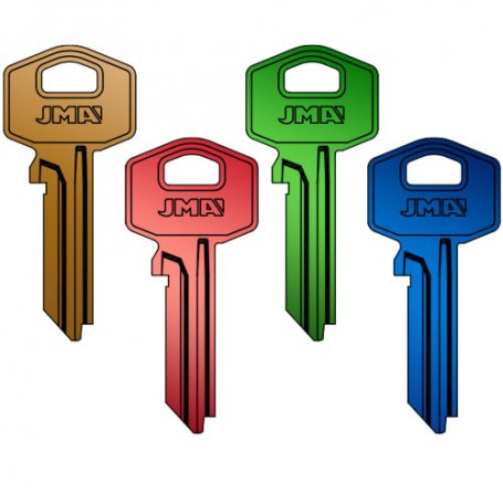 TE-8I key Serreta aluminium diverse kleuren