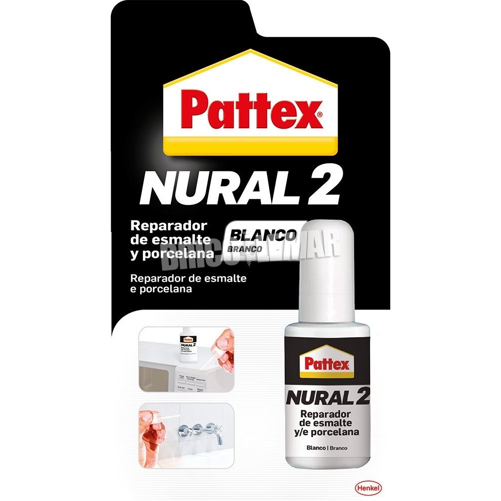 Eenheid Samenstelling werkelijk ▷ Kopen Hersteller glazuur en porselein Pattex Nural 2 20ml Henkel | ...