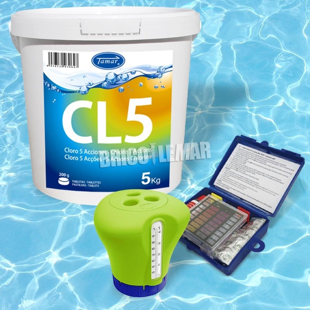 Pidgin wet pen ▷ Kopen Veel zwembad onderhoud dosering met chloor 5kg + + thermomete...