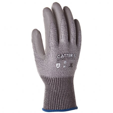 Handschoen Catter 5 frees / polyester glasvezel / glas grijs t / 3l 10