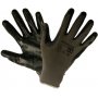 Ecoflex mechanische handschoen polyester / nitril grijs / groen t / 8 3l
