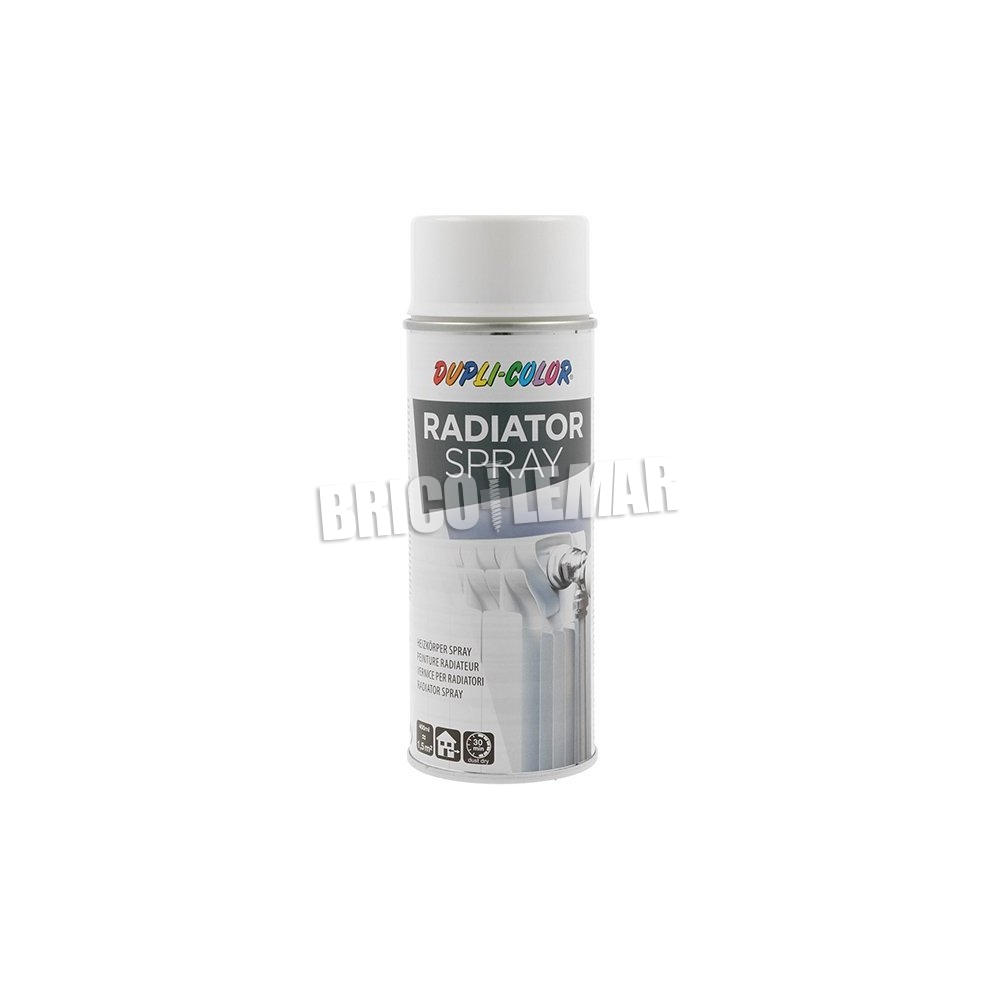 ▷ Kopen Wit radiator Lackspray ivoor 400ml Motip Bricolemar