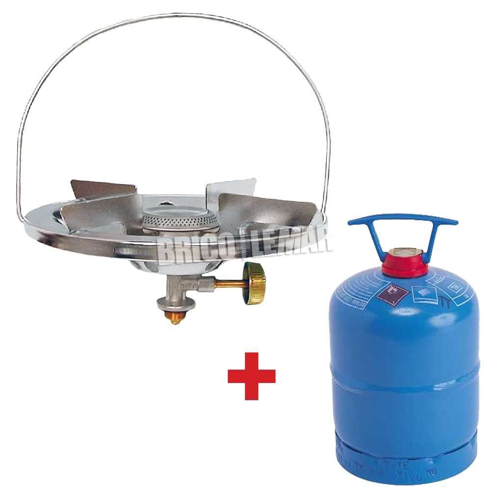 onkruid Tegenwerken Lil ▷ Kopen Fornuis Kit camping gasfles 586480 OXYTURBO + oplaadbare gas ...