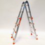 Proline aluminium telescopische ladder Lichtgewicht 4 + 4 Plabell