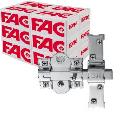 Fac latch 301-RP / 80 70mm Nickel box 12 eenheden