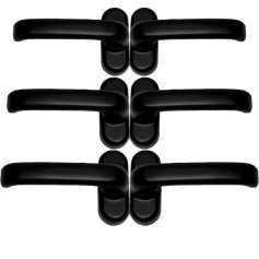 3 sets van 2 zwarte handgrepen Cufesan Model 03121