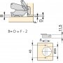 Veel 10 X91 súperacodadas potscharnieren soft closing Ø35mm opening 165 Euro supplementen Emuca