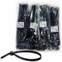 450x7.6 zwarte nylon getande flens 8 zakken 100 eenheden / bag Kabra