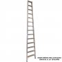 Eenvoudige kegelvormige 4m landbouw laddersporten 16 Plabell