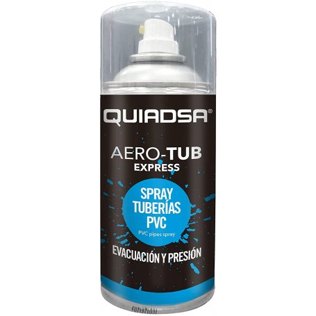 Lijm voor PVC sproeien Aero-Tub Express 250ml Quiadsa