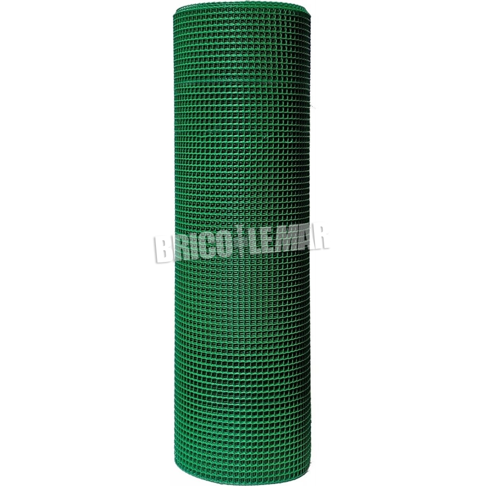▷ Verpakken plastic square mesh Cuadranet groene 1x25m +100 nylon groene 200x3,6mm | Bricolemar