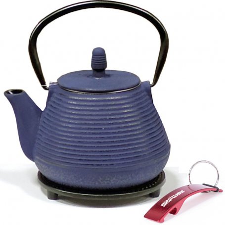 Cast iron kettle Java 1L + reposatetera Ibili
