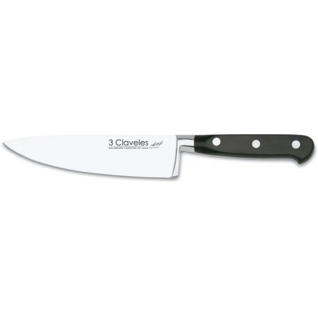 Cook mes 15cm smeden serie roestvrij staal gesmeed POM handvat 3 Claveles