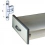 Box 8 ladefront verstelbare hitches "Supra" nickel Cufesan