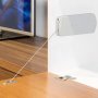 Swing deurmechanisme Microwinch 10 kg staal en kunststof grijs Emuca