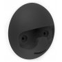2 ophanghaken zwart plastic Napier Ø120mm Emuca