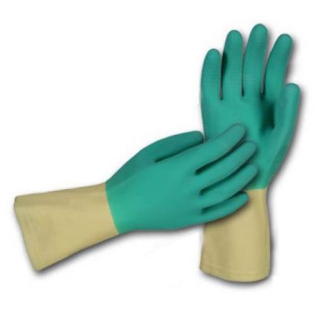 Latex handschoenen bicolor maat 8 Cipisa