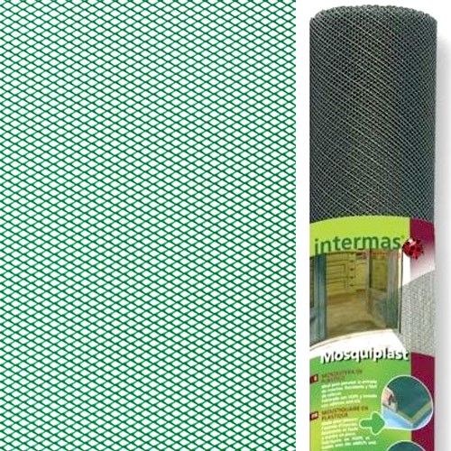 kleur Kader tafel ▷ Kopen 1x50m groene plastic gaas klamboe mosquiplast Intermas | Bric...
