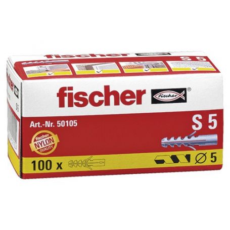 Taco Fischer S 5mm - box 100 eenheden