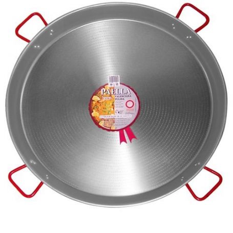 Valenciaanse paella pan gepolijst 90cm Ideal