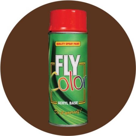 Fly tinta spray 8007 veados marrom 200ml brilho ral Motip