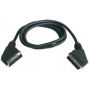 Scart macho para macho de 1,5 m 21 pin GSC Evolução