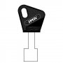 Latão chave de plástico modelo de segurança mtcgp (saco de 10 peças) JMA