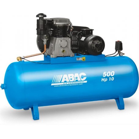 compressor de êmbolo fases correias 2 PRO B7900-500 FT10 (S / T) * BR 10HP 500 litros