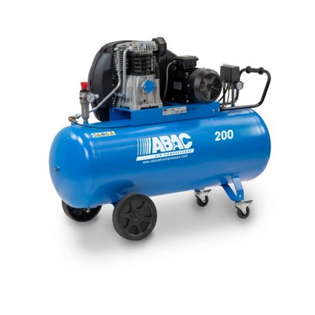 Compressor fases correias 2 ABAC PRO-200 CM3 A49B 3HP 200 litros