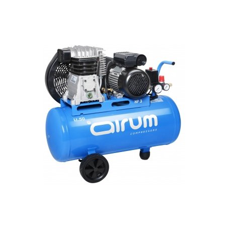 compressor de êmbolo B2800B / 50 CM3 Airum 3HP 50Lts 9bar
