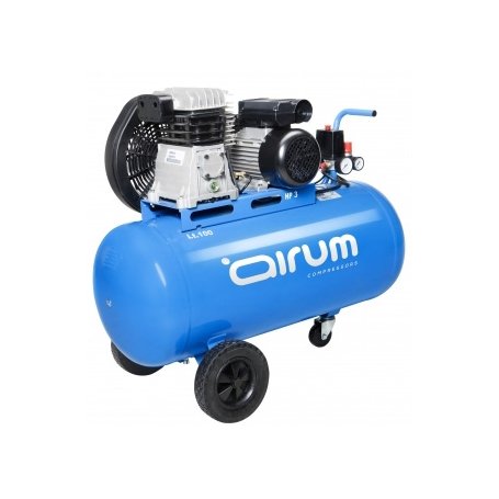 compressor de pistão B2800B / 100 cm3, Airum 3hp 100Lts 9bar