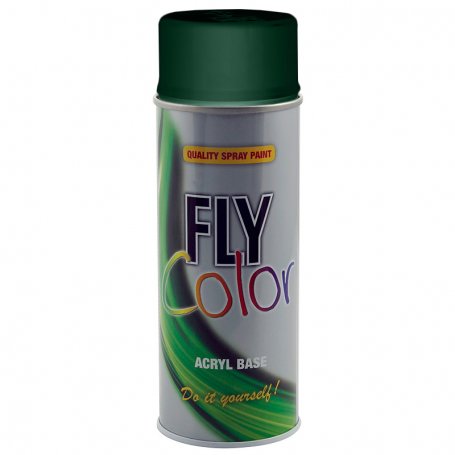 Fly tinta spray ral 6005 brilho verde musgo (garrafa 400ml) motip
