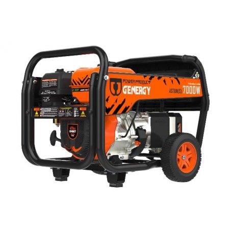 Gasolina gerador Genergy Astún-S 7000W 230V arranque manual