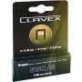 Clavex No. 530 grampeada 1200 unidades alveolares 4 milímetros Siesa