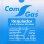 Kit Regulador 30 mbar + 1,5 m + 2 Mangueira Grampos Butano Aprovado